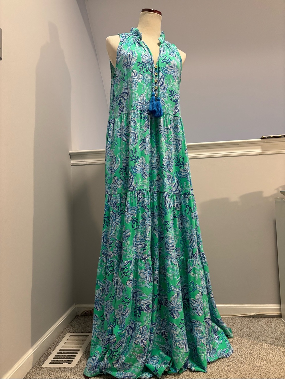 For @stacey1225 | NWOT Lily Pulitzer Malone Maxi Dress - Picture 2 of 9